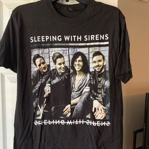 Signed Sleeping with Sirens T-shirt